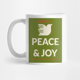Peace and joy Mug